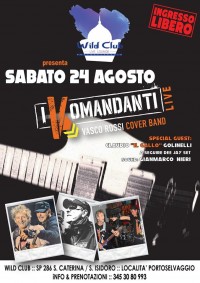 I KOMANDANTI Vasco Rossi Cover Band feat CLAUDIO "IL GALLO" GOLINELLI - EVENTI SALENTO