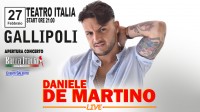 Daniele De Martino • Live • Gallipoli 27 febbraio • Eventi Salento 