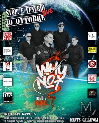MAVI'S GALLIPOLI - WHY NOT TRIBUTE 30 OTTOBRE 2026 - EVENTI SALENTO