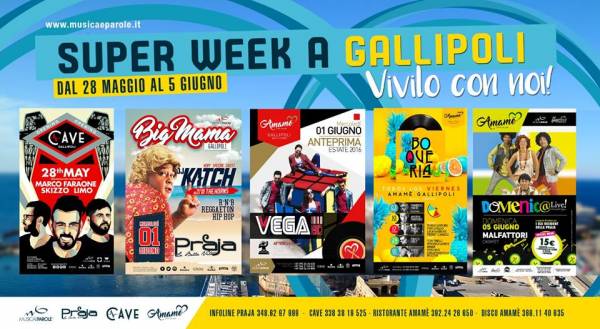 Cosa fare questo week end a GALLIPOLI - Eventi Salento