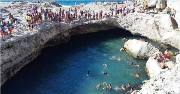 Grotta della Poesia: niente più tuffi e bagni: diventerà un’area archeologica a pagamento - Eventi Salento