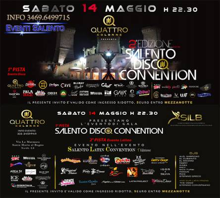 Salento Disco Convention - Tutto il mondo della Notte si riunisce per il Premio SILB
