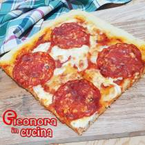 PIZZA IN TEGLIA ALLA DIAVOLA INFUOCATA la ricetta di Eleonora in Cucina - Eventi Salento