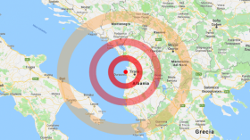 Terremoto in Salento nel cuore della notte , magnitudo 6,5 con epicentro in Albania
