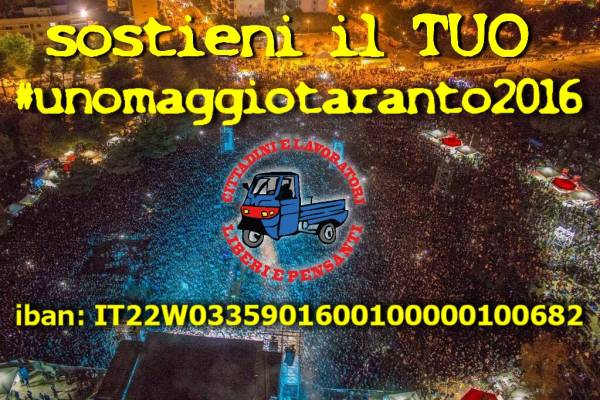 Primo maggio a Taranto – Eventi Salento